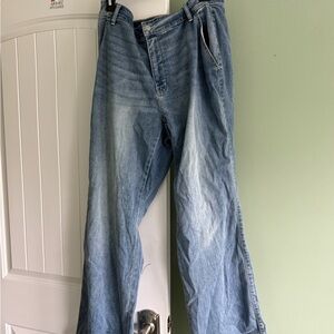 Judy Blue Flare Wide Leg Jeans Blue